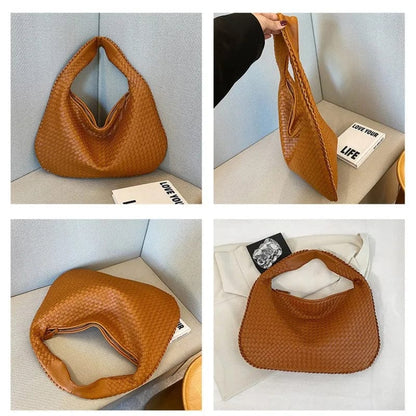 Vegan Leather Hobo Bag